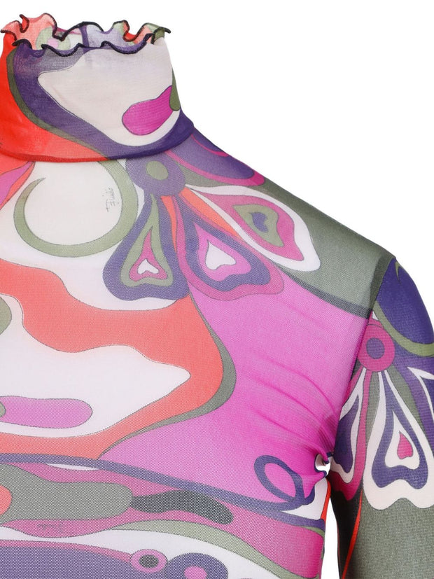 Pucci Printed Top MultiColour