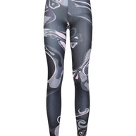Pucci Printed Tights Black