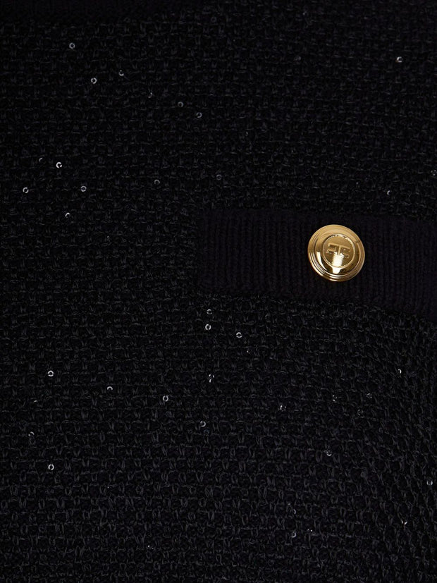 Elisabetta Franchi Sweaters Black
