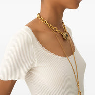 Chloé Chloè Scoop Neck Top - White