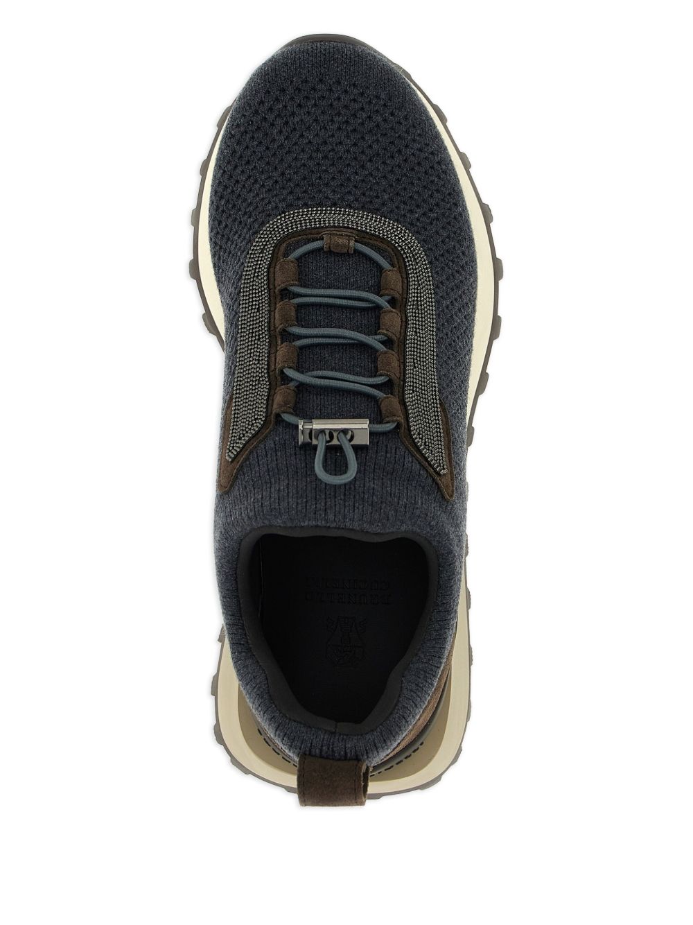 Brunello Cucinelli Wool Sneakers Black