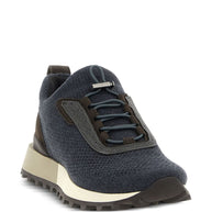 Brunello Cucinelli Wool Sneakers Black