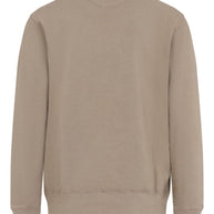 Golden Goose Logo Cotton Sweatshirt - Beige