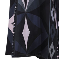 Pucci Printed Silk Trousers Black