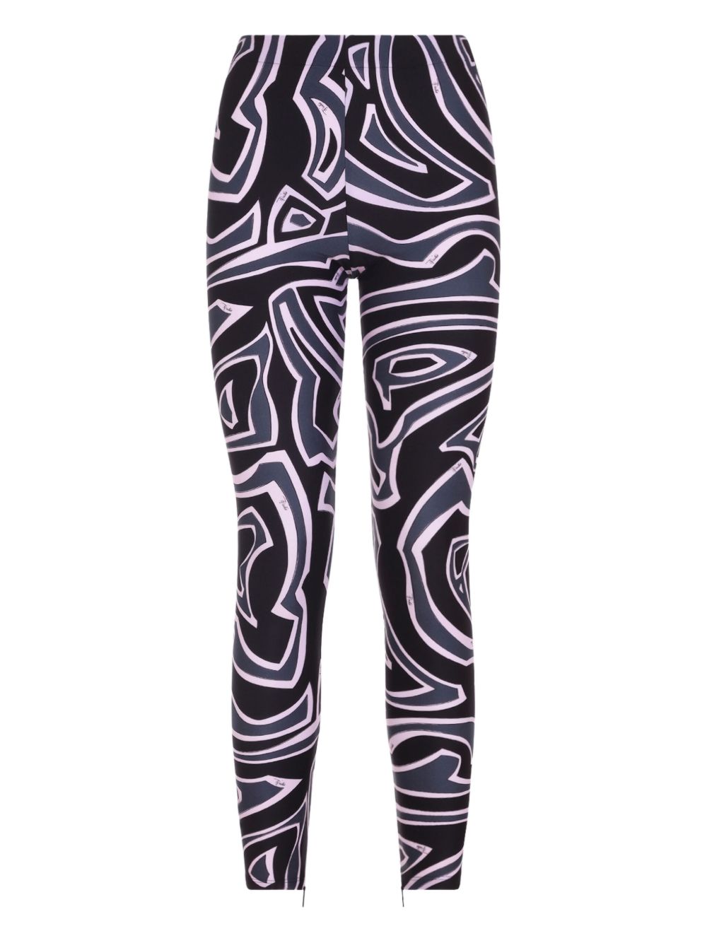 Pucci Printed Leggings - Black