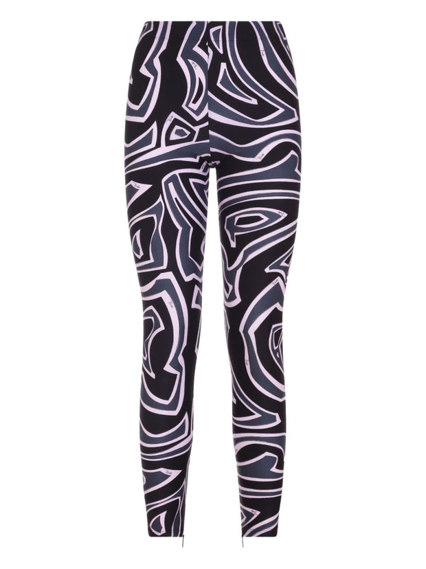 Pucci Printed Leggings - Black