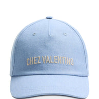 Valentino Garavani Hats Clear Blue