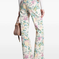 Chloé Flower Print Jeans