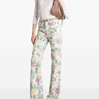 Chloé Flower Print Jeans