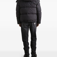 Dolce & Gabbana Nylon Short Down Jacket Grey