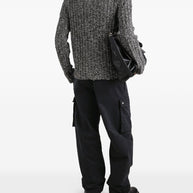 Dolce & Gabbana Wool Turtleneck Sweater White