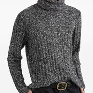 Dolce & Gabbana Wool Turtleneck Sweater White
