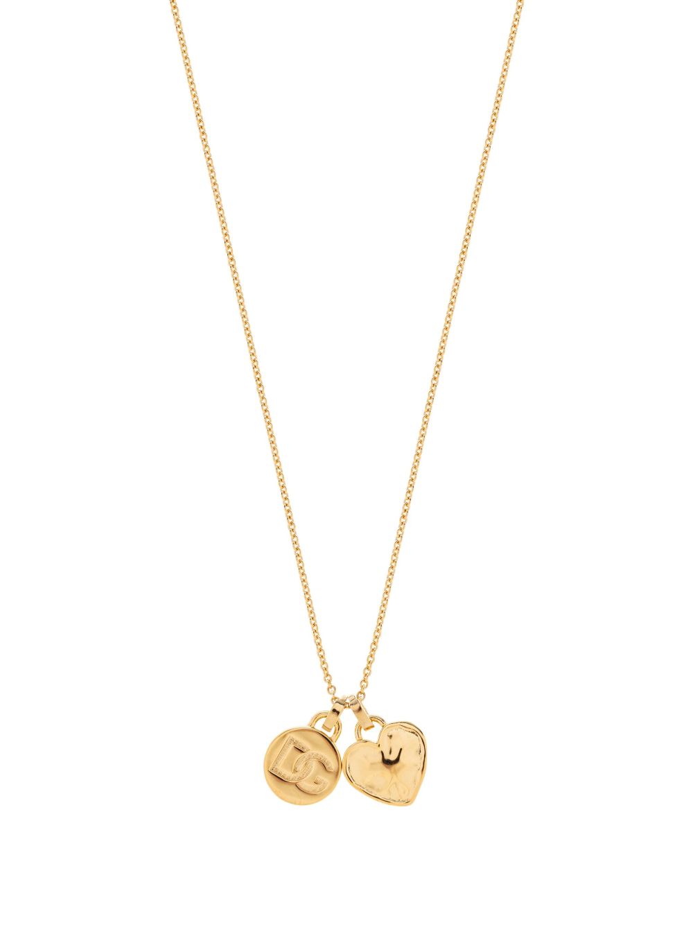 Dolce & Gabbana Heart Pendant Necklace Golden