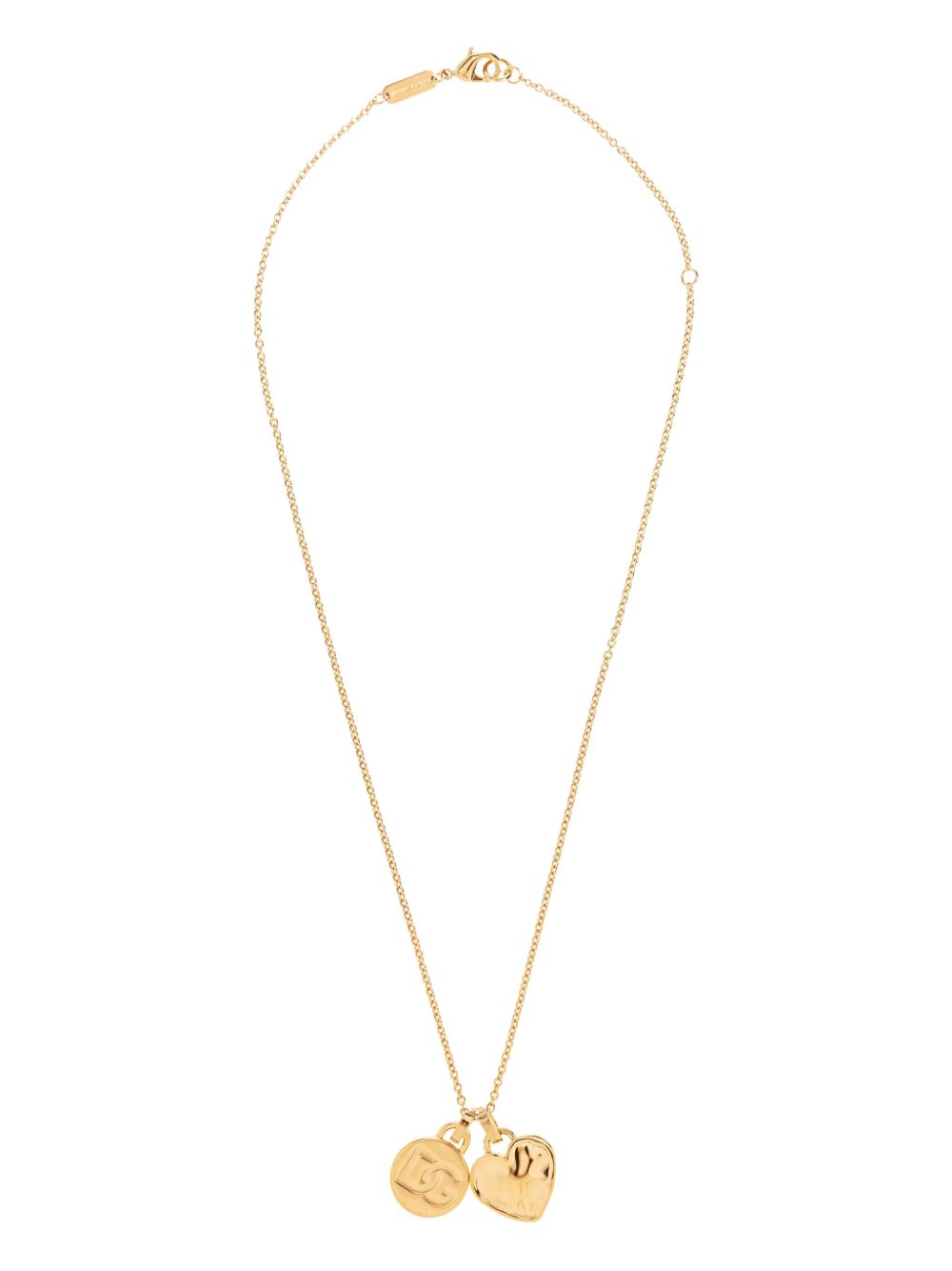 Dolce & Gabbana Heart Pendant Necklace Golden