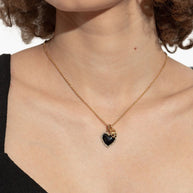 Dolce & Gabbana Heart Pendant Necklace Golden