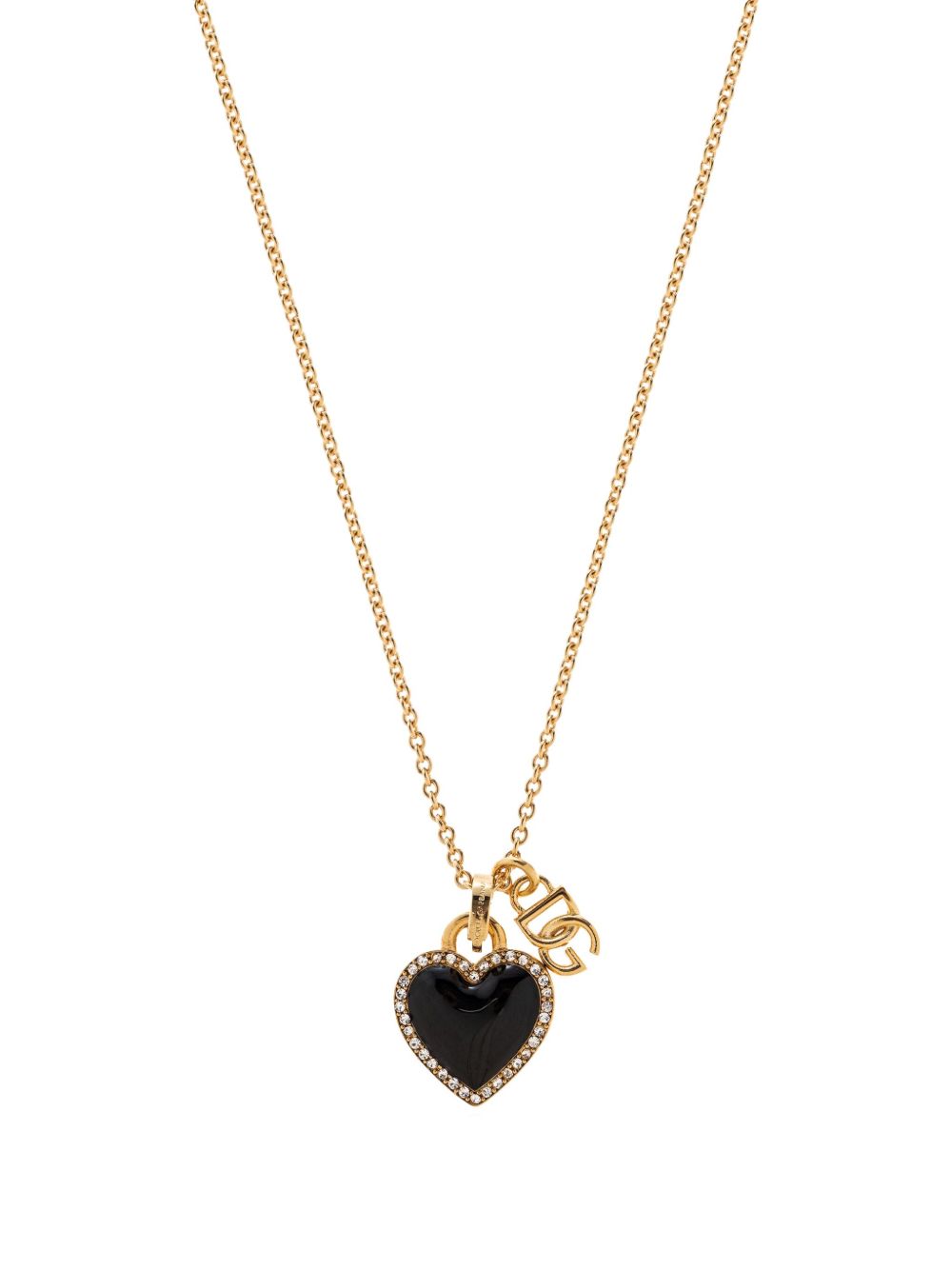 Dolce & Gabbana Heart Pendant Necklace Golden