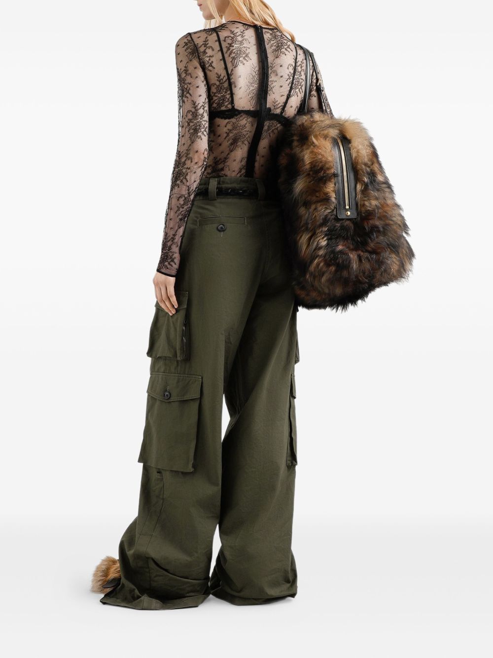 Dolce & Gabbana Chantilly Lace Bodysuit