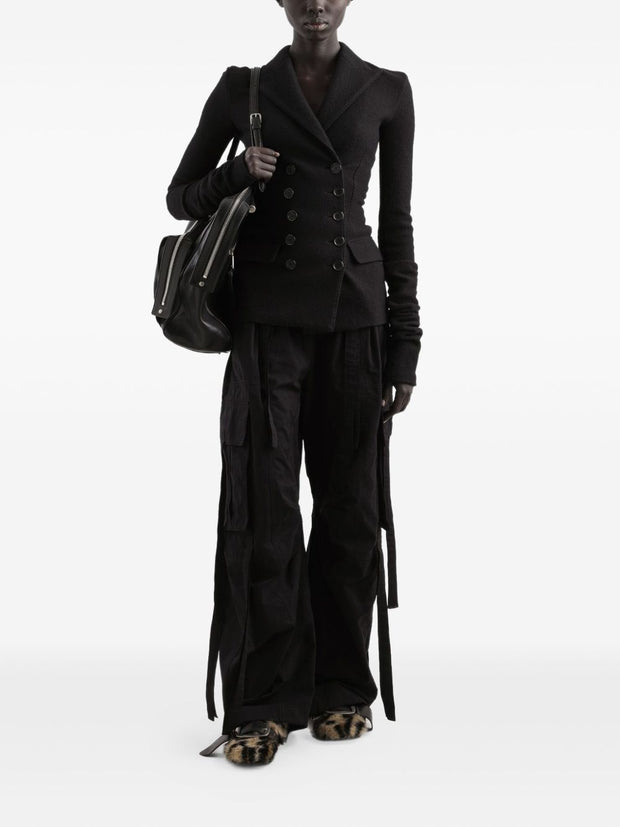 Dolce & Gabbana Wool Blazer Jacket Black