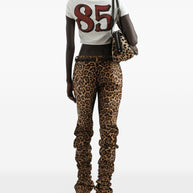 Dolce & Gabbana Printed Cotton T-shirt White