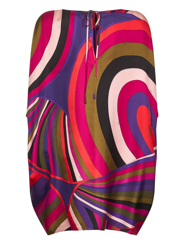 Pucci Printed Silk Kaftan MultiColour