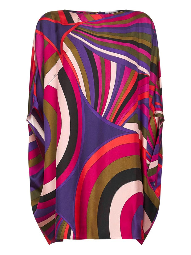 Pucci Printed Silk Kaftan MultiColour