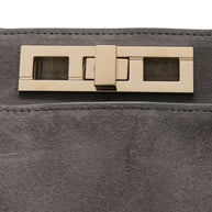 Fabiana Filippi Suede Leather Handbag - Grey