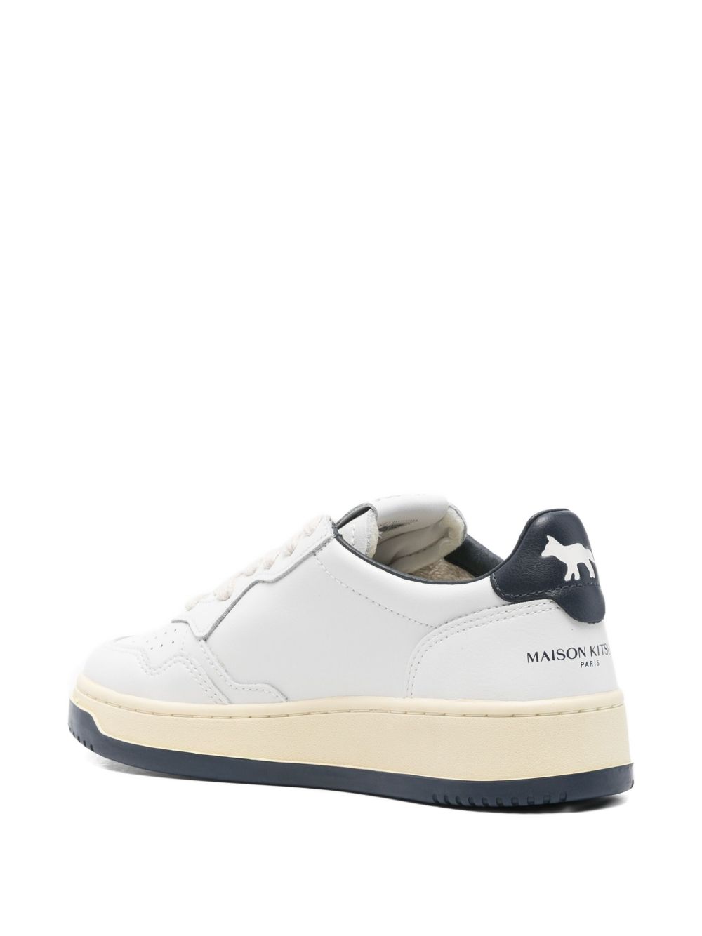 AUTRY X MAISON KITSUNE Medialist Low Sneakers Blue
