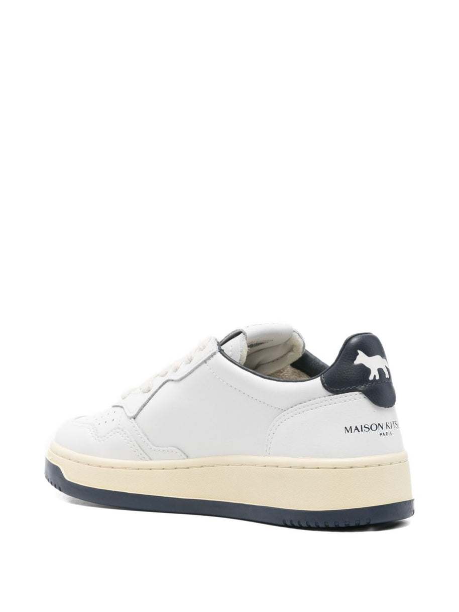 AUTRY X MAISON KITSUNE Medialist Low Sneakers Blue