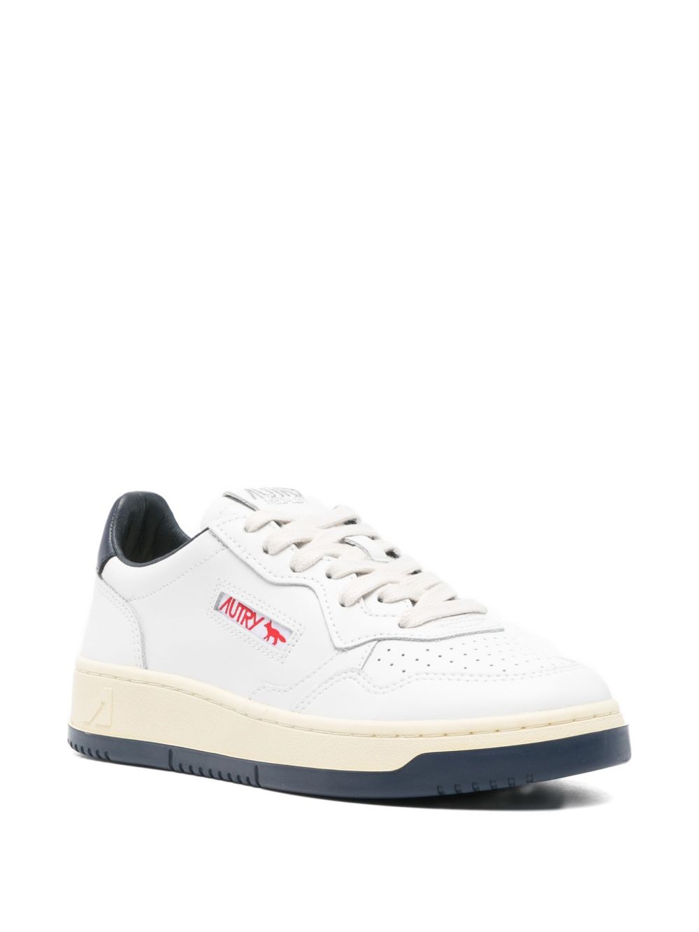 AUTRY X MAISON KITSUNE Medialist Low Sneakers Blue