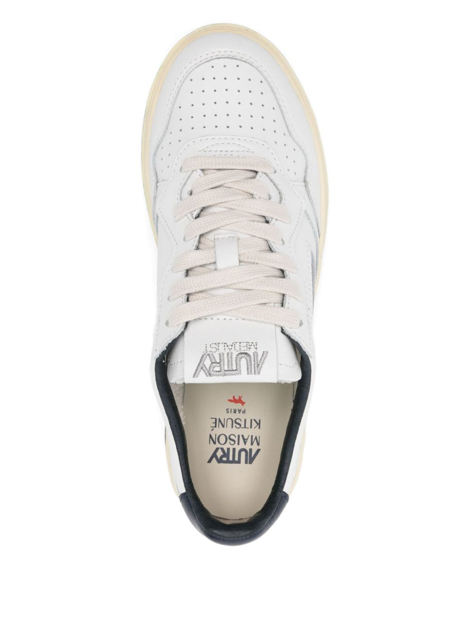 AUTRY X MAISON KITSUNE Medialist Low Sneakers Blue
