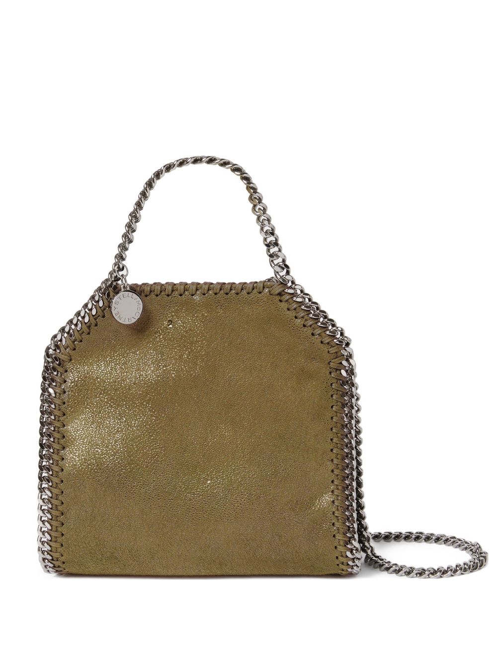 Stella McCartney Falabella Tiny Crossbody Bag Green