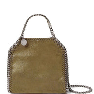 Stella McCartney Falabella Tiny Crossbody Bag Green