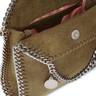 Stella McCartney Falabella Tiny Crossbody Bag Green