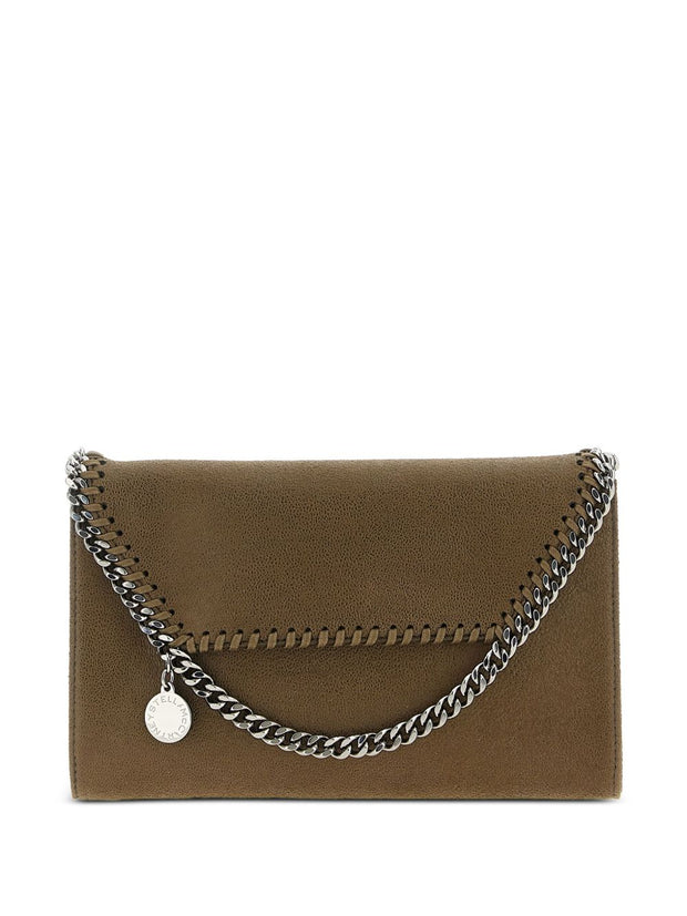Stella McCartney Falabella Wallet On Chain Bag Green