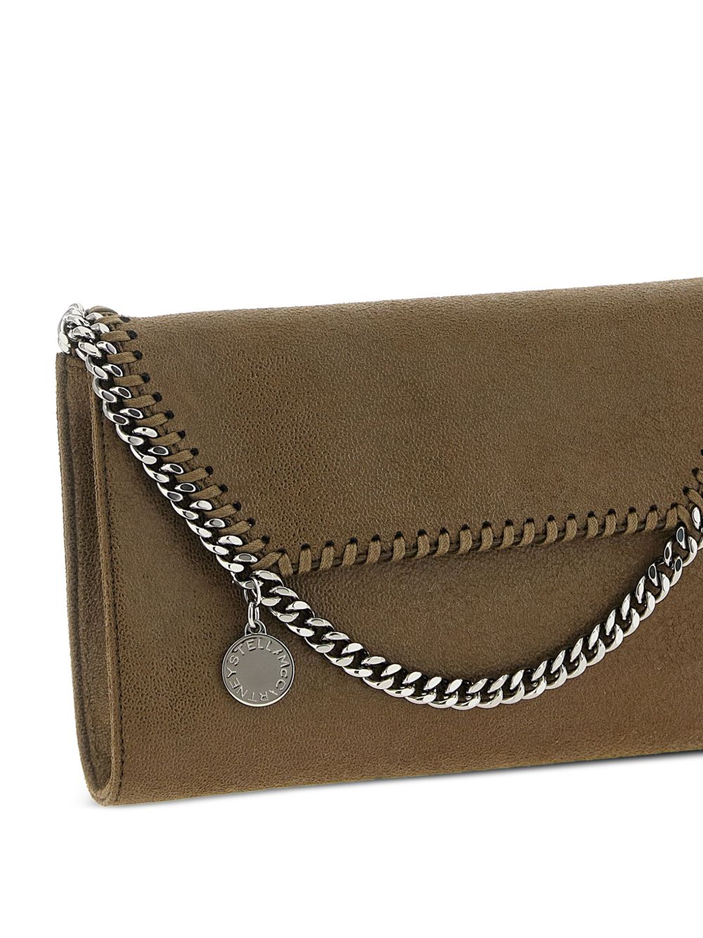 Stella McCartney Falabella Wallet On Chain Bag Green