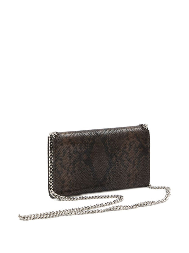 Stella McCartney Falabella Wallet On Chain Bag  Brown
