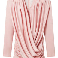 Stella McCartney Draped Mini Dress Pink