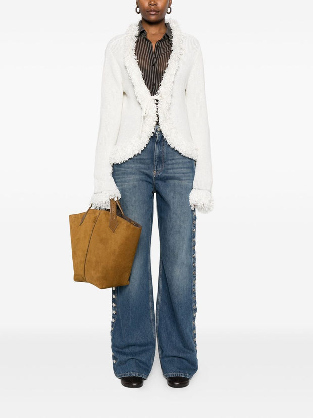 Stella McCartney Wide-leg Denim Jeans Blue