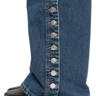 Stella McCartney Wide-leg Denim Jeans Blue