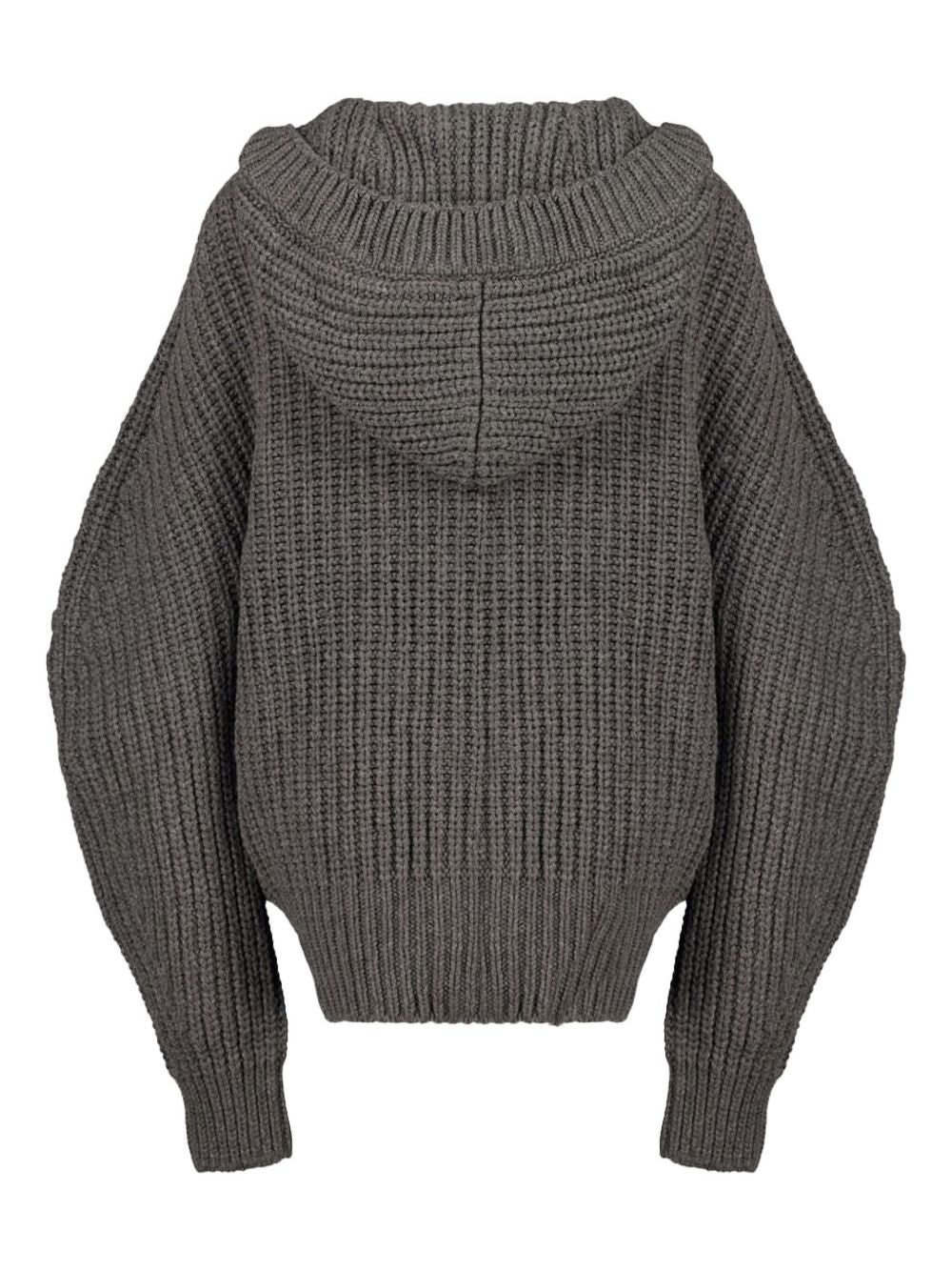 Stella McCartney Cashmere Wool Blend Cardigan - Grey