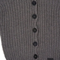 Stella McCartney Cashmere Wool Blend Cardigan - Grey