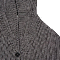 Stella McCartney Cashmere Wool Blend Cardigan - Grey
