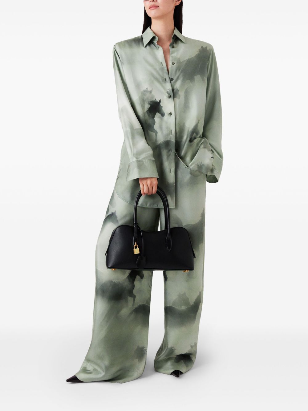 Stella McCartney Stella Ryder Medium Tote Bag Black