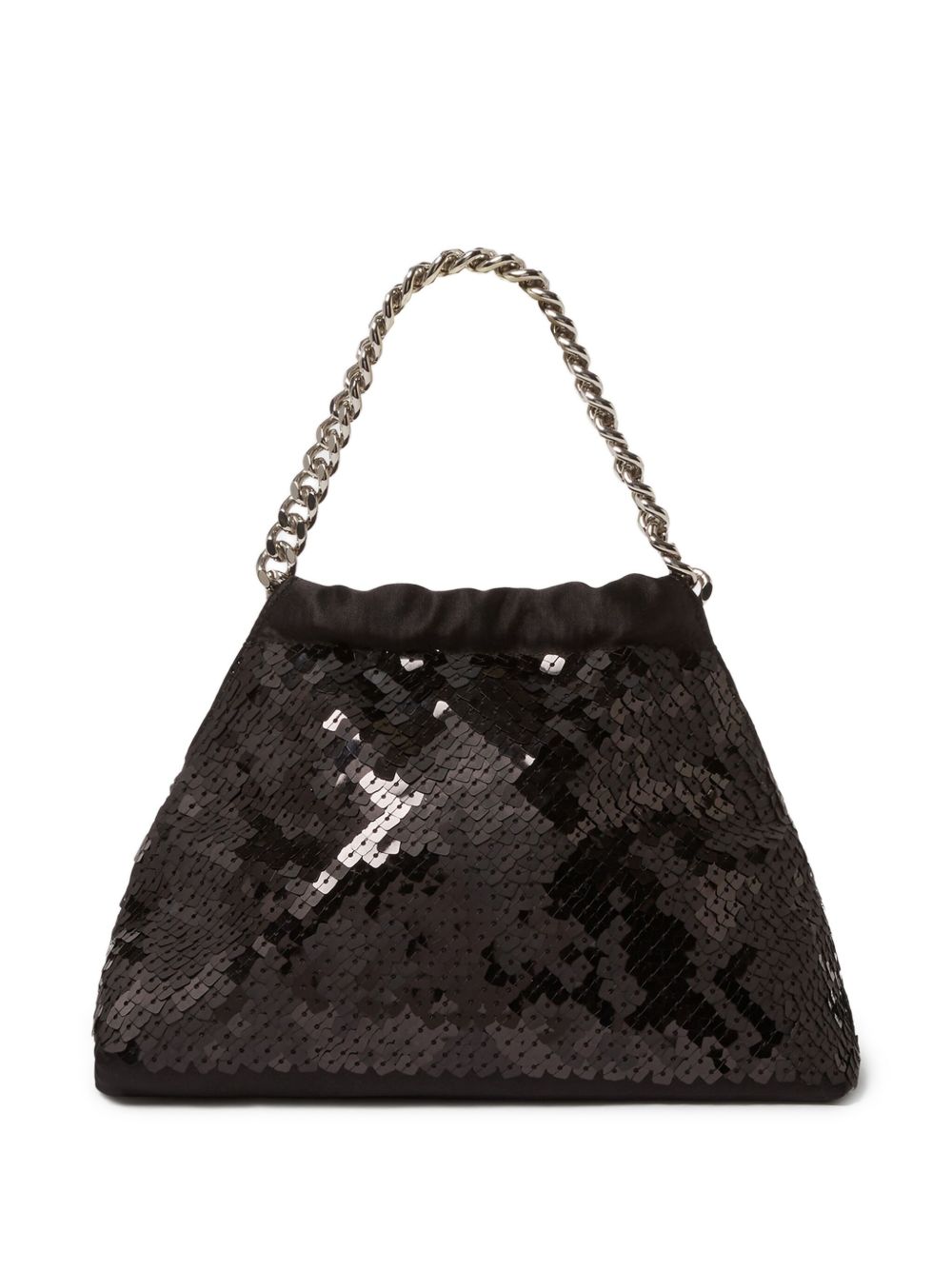Stella McCartney Falabella Mini Sequined Handbag Black