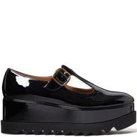 Stella McCartney Skyla Platform Ballets Black