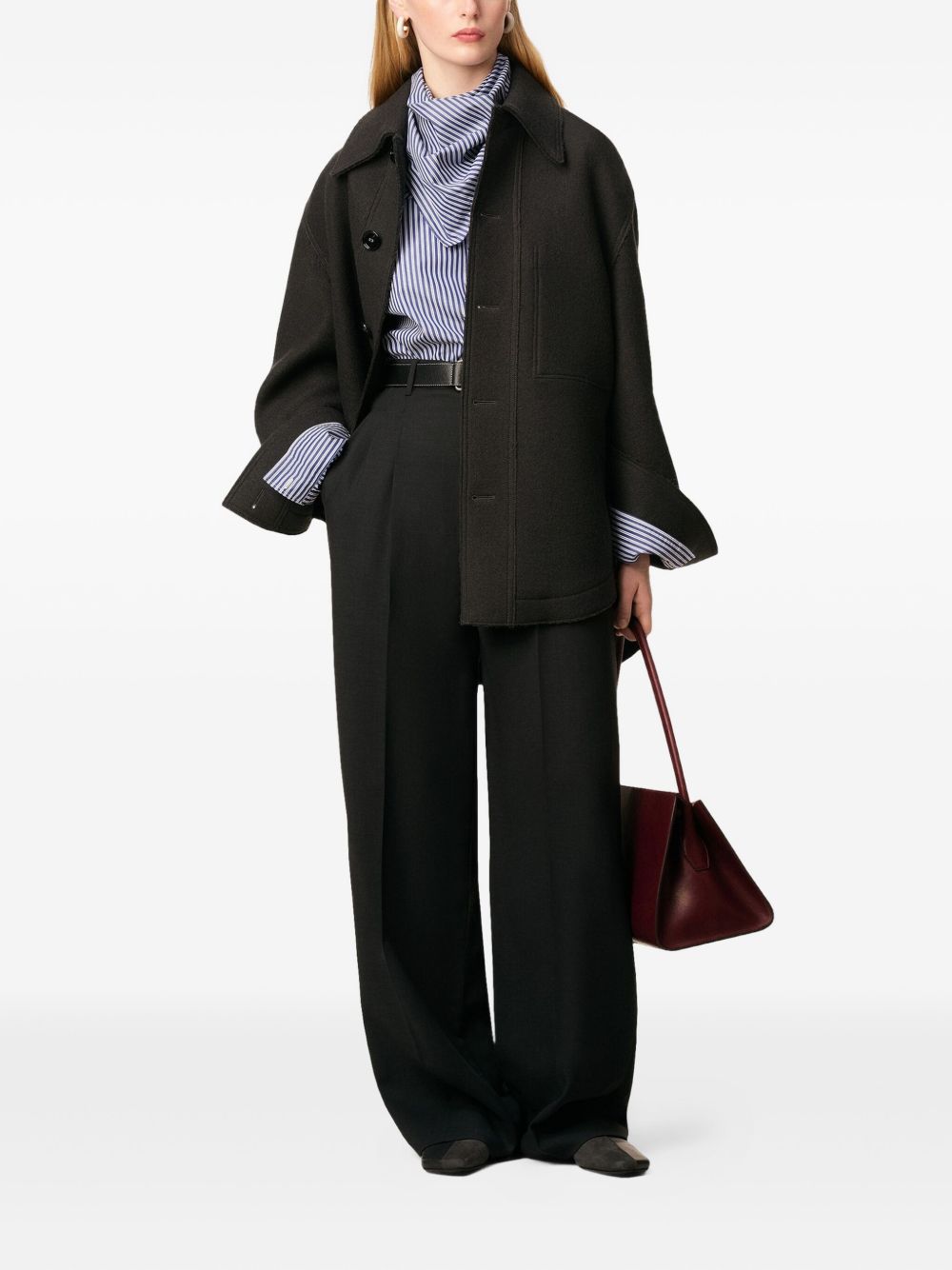 Ami Paris Wool Jacket - Grey