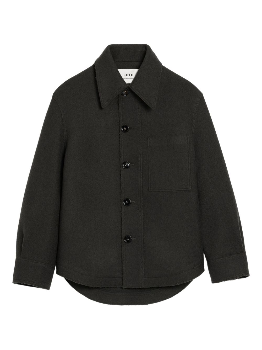 Ami Paris Wool Jacket - Grey