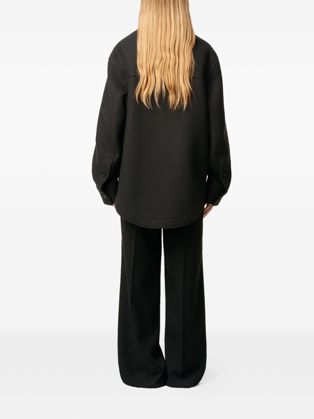 Ami Paris Wool Jacket - Grey