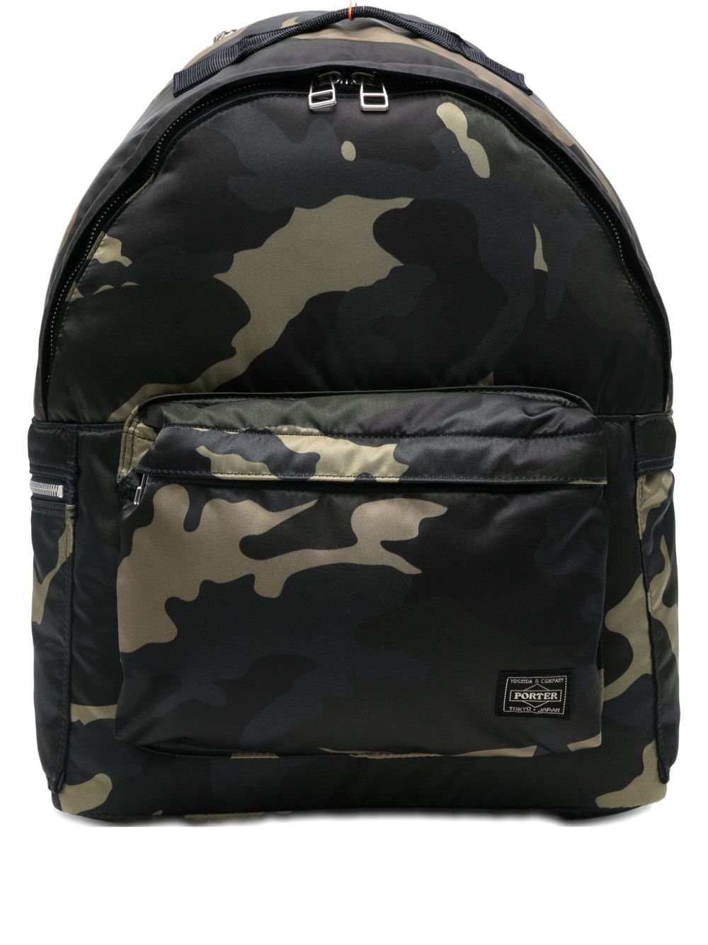 PORTER Counter Shade Nylon Backpack Brown