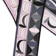 Pucci Printed Silk Scarf Black